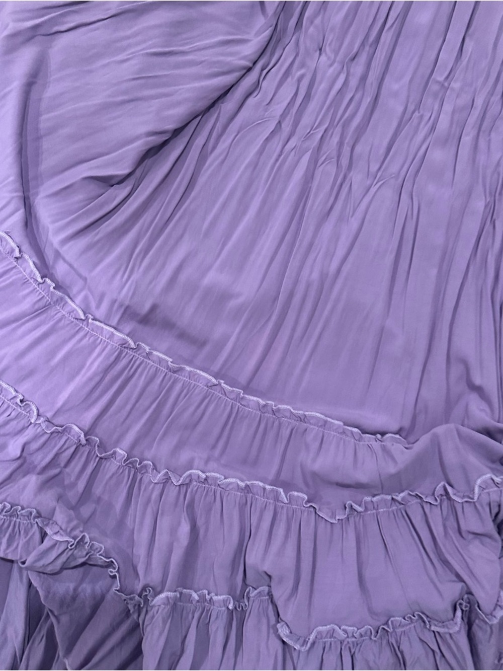 Purple Flowy Dress - Picture 4 of 8